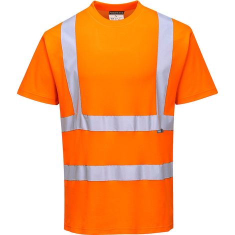 T-shirt Hi-vis Mc Coton Comfort - Taille Xs - Orange - Portwest