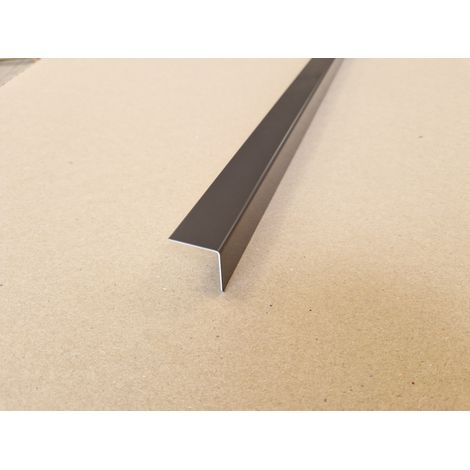 Lot 5 Cornières d'angle Alu Marron RAL 1247 - Couleur Extérieur - Longueur 150cm (3.5cm x 5cm) de 1mm