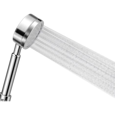High-Pressure Shower Head in 304 Stainless Steel, Bathroom Shower Head, Water Saving, Easy Installation (1/5)