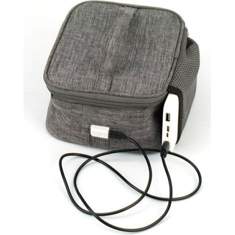 Lunch box isotherme - Type Grey - Portable - Électrique - USB - Sac de transport (1/4)
