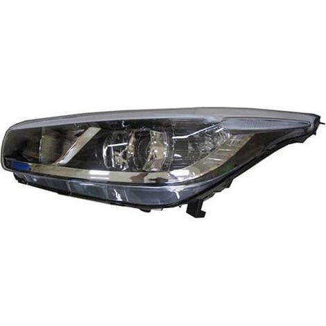 Phare avant gauche H7/H7/H7 fond noir Kia Ceed 2 phase 1 2012-2015