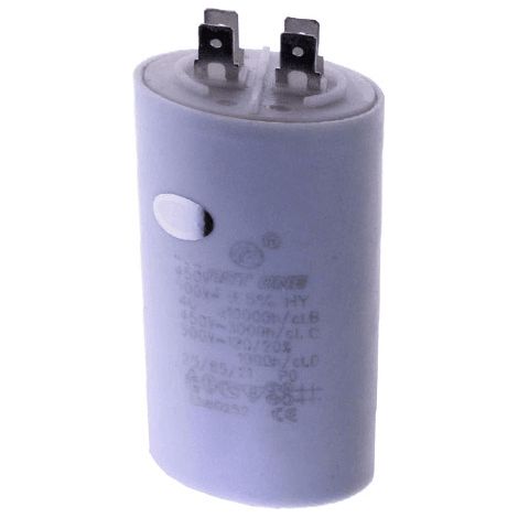 CONDENSATEUR 50 MF 450V ECROU CENTRAL pour NETTOYEUR... (1/3)