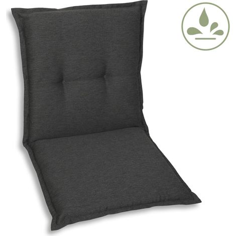 GO-DE Niederlehner-Auflage 100 cm x 50 cm x 7 cm, grau, anthrazit Auflagen & Hussen (1/3)