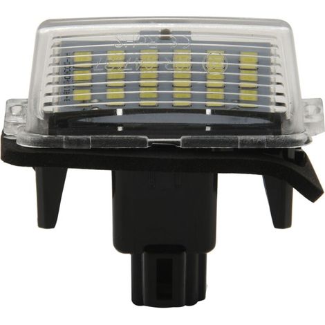 2 Lampes LED Plaque D Immatriculation Voiture Stationnement Externe Universel