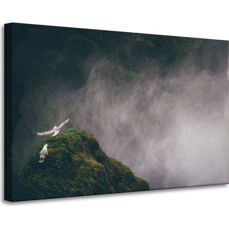 Leinwanddruck Natur aus der Vogelperspektive 90x60 cm