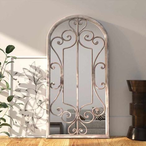 Miroir Sable Style baroque - Miroir décor 70x30 cm Fer pour utilisation à l'intérieur BV920583 - BonneVie (1/5)