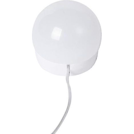 LED-Schminkspiegel-Lichterkette mit dreifarbiger, warmweißer LED-Beleuchtung, USB-Dimmfunktion, Edition 0620