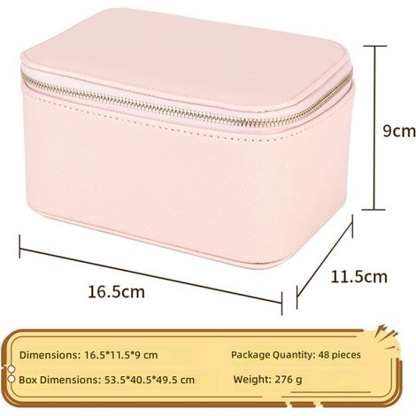 étui portable voyage ux voyage avec 8 pochettes compartimentées, étui rangement portable pour boucle (1/5)