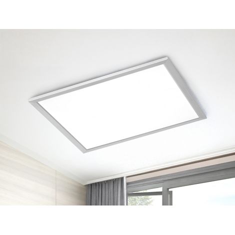 LED Deckenleuchte PHOENIX extrem flach dimmbar, Quadrat 45cm (1/5)