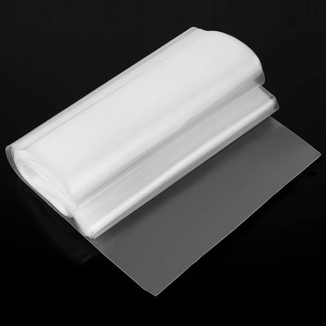 Temporary Gutter Pipe LDPE Downpipe Roll 20cmx10m Transparent Replacement Gutter Pipes for Reusable Pipe Connections (1/5)