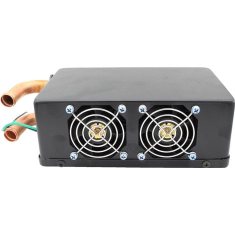 Car heater - small three-hole winter electric heater for demisting and defrosting in the car 250x160x88mm (1/4)