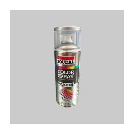 Bomboletta spray ferromicaceo soudal 400 ml - grigio chiaro conf. da 6 pz
