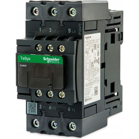 Contattore TeSys LC1D - 3 poli - AC3 440V 40 A - 48 V AC - LC1D40AE7