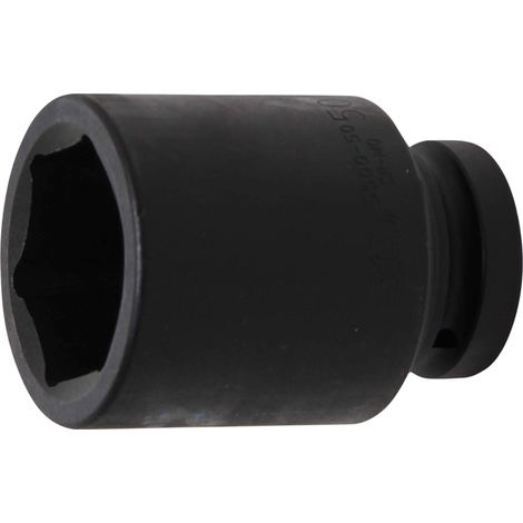 BGS Chiave a bussola esagonale profonda, attacco quadro interno 25 mm (1") SW 50 mm - 5500-50 (1/4)