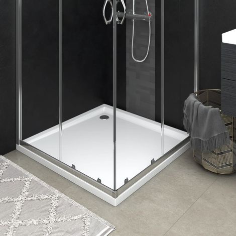 Receveur de Douche Blanc. 90 X 90 cm. Bac de Douche de Qualité & Moderne (1/5)