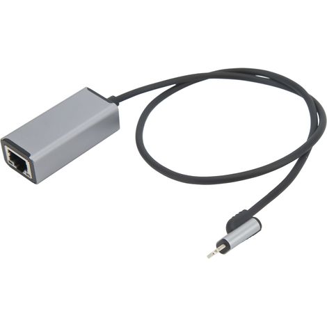RJ45-Ethernet-LAN-Adapter für iOS (10 bis 100 Mbit/s) mit PD20W-Ladeanschluss für iPhone und Tablet (1/5)