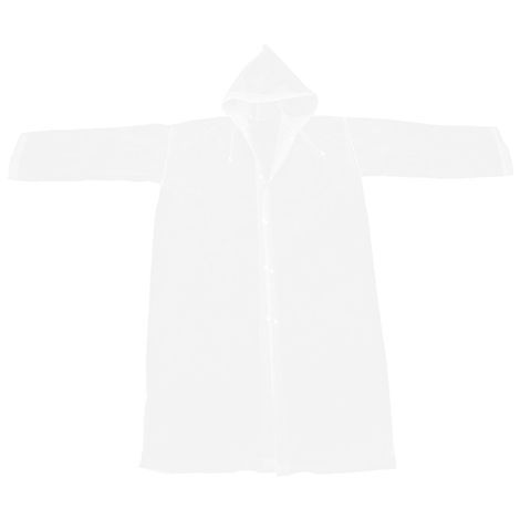 2Pièces Poncho Transparent À Pour Adulte (1/2)