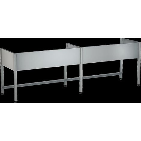 KWC Untergestell, MAXIMA, Edelstahl, 2580x850x650 mm (1/2)
