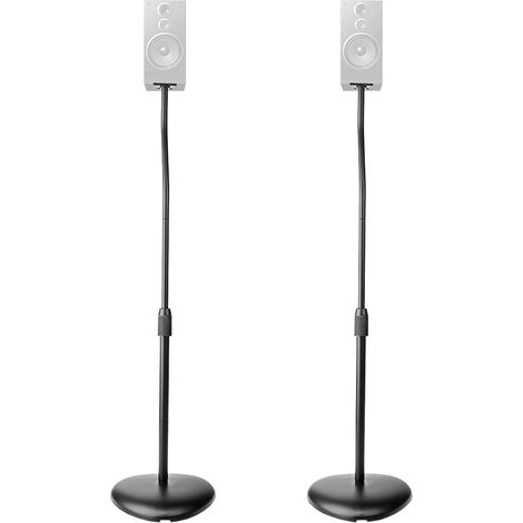 Lautsprecherständer Nedis SPMT2750BK höhenverstellbar 4,5 kg (1/5)