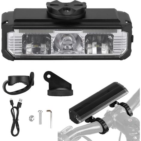 Lumière à vélo à Haute, lumières du vélo pour la Conduite - (1/5)