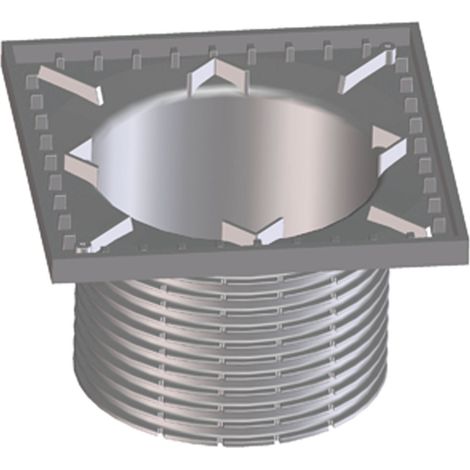 Portagriglia d 110/92mm 147x147mm. con O-Ring