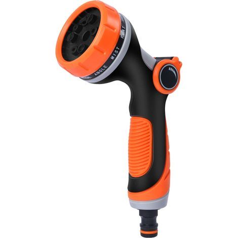 APEX Pistolet d'arrosage multifonction pour tuyau d'arrosage - Pistolet d'arrosage haute pression avec 10 jets différents (1/5)