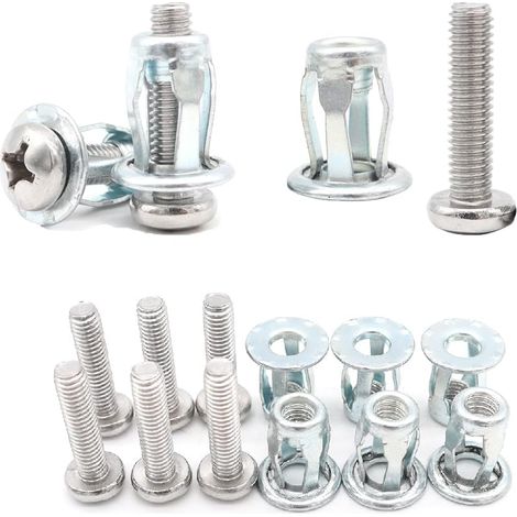 Hollow Wall Anchor 12PCS vis ancrage bouchon mural pour plaques de plâtre fixations - M5 (1/5)