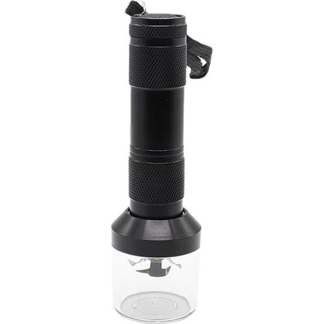 Tragbarer elektrischer Kräutergrinder aus Aluminiumlegierung – Intelligenter, fackelförmiger Grinder (1/5)
