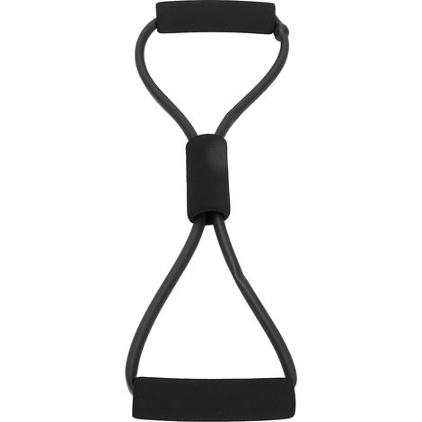 Bande de Résistance Élastique Fitness pour Entraînement à Domicile Noir (1/5)