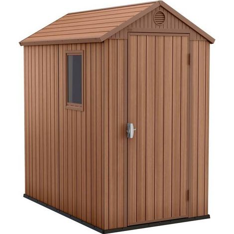 CASETTA KETER DARWIN EFF LEGNO 125,8X184,5X205 BROWN