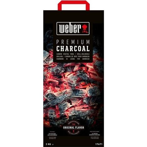 Carbón Weber 10 kg para barbacoa