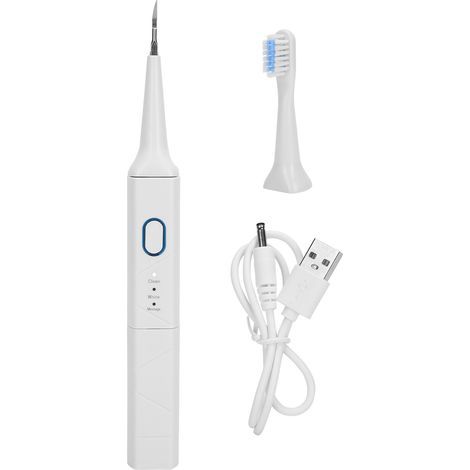Nettoyeur Dentaire - Détartreur Et Brosse À Dents Électrique Multifonctionnel - 3 Modes De Fonctionnement - 31000 Vibrations/Min - 500 Maha - ABS - 1 Pièce (1/5)