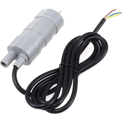 Pompe à eau submersible 12 V - 840 l/h - 3 A - Micro moteur - Pompe à eau (1/5)