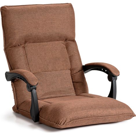 Floor Sofa Chair with 14-Position Adjustable Backrest (1/5)