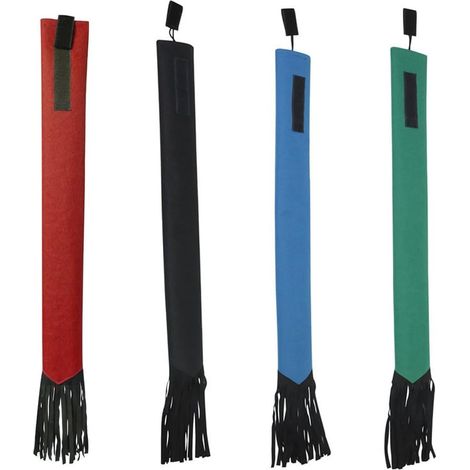 Set of 4 ponytail bags - Waterproof closure - Made of durable nylon - Comfortable stretch fabric (4 colors) (1/5)