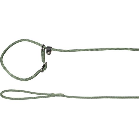 Chien Laisse Anti-Traction Kaki 1,3m 6mm