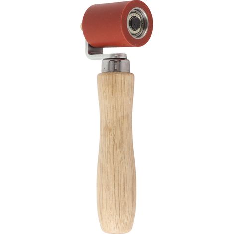 Rouleau de test de joint en silicone, ergonomique et amovible, pour ruban de toiture PVC, largeur 40 mm / 1,6 pouce, design multicouche, rouge (1/5)