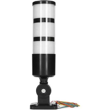 Tour de signalisation lumineuse LED BERM à 3 couches, pliable, lampe d'avertissement industrielle, éclairage constant 12-24 V CC Univ