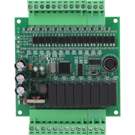 SPS-Platine, industrielle programmierbare Steuerung, Steuermodul mit DVP-Kabel, 2N, 1N, 20MR (1/5)