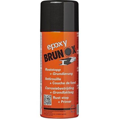 Spray Incolore Convertitore di Ruggine Epoxy Brunox 400 ml (1/2)