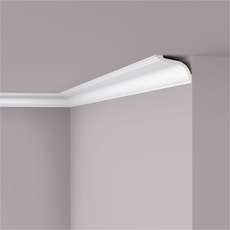 Cornisa NMC Z17 ARSTYL Noel Marquet Moldura decorativa Perfil de estuco diseño atemporal clásico blanco 2 m (1/4)