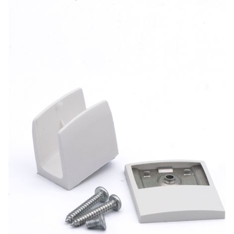 Set clip + piastrina + coprivite bianco - ZF F141AA