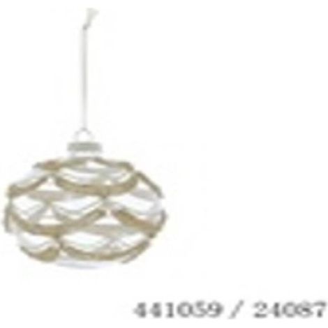 Vetro bdn 80mm drappo dore - Feeric lights & christmas (1/2)