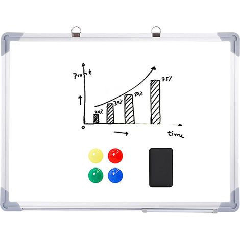 Gerahmter magnetischer Notizblock Wand oder (1/5)