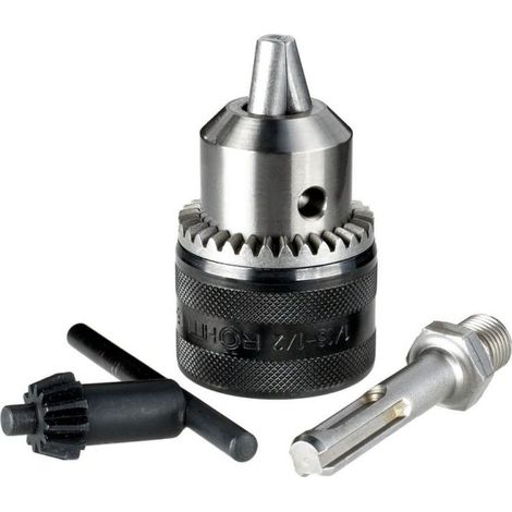DeWalt Bohrfutter Zahnkranz 1,5 - 13 mm, 1/2x20UNF, incl. SDS-plus Adapter mit Bitaufnahme
