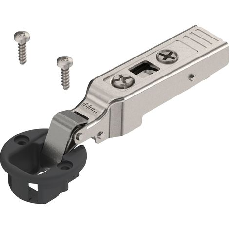 Blum CLIP top Scharnier Glastür,Eck, 94°Tst.4,5-7mm,Anschr (1/5)