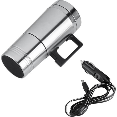 Mug électrique chauffant pour voiture 12V/24V 300ml (café, thé, eau) (1/5)