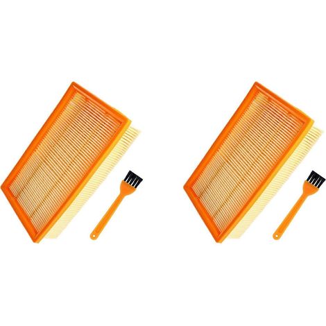 filtros planos plisados. Filtro plano de repuesto para Karcher NT 25/1, NT 35/1, NT 45/1, NT 55/1, NT 611 ECO () (1/4)