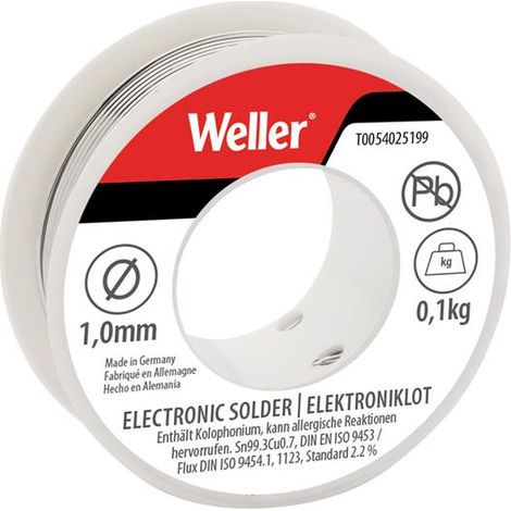 Lead-Free Solder Wire TARGET, 1mm Diameter, 100g Pack, Suitable for Electronics and Soldering Applications (1/2)