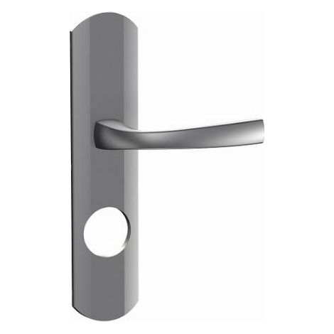 Juego medio exterior Muze BEZAULT para cerradura de superficie - terciopelo cromado - 28568000